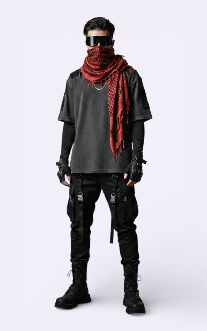 Tactical Cotton Shemagh Scarf – 43x43 Inches