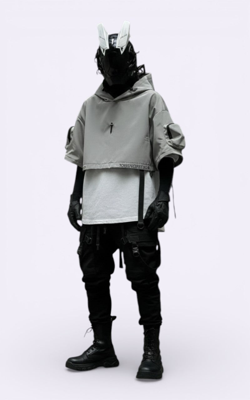 Tactical  Hooded Cloak Jacket
