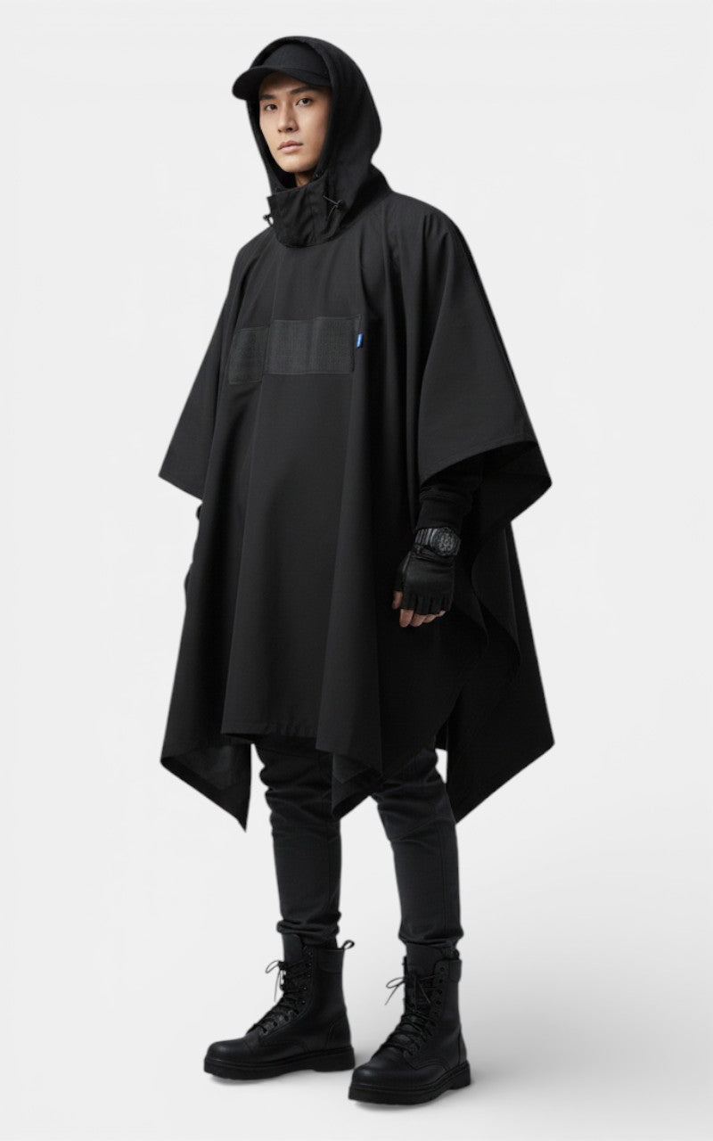 Tactical Hooded Poncho 