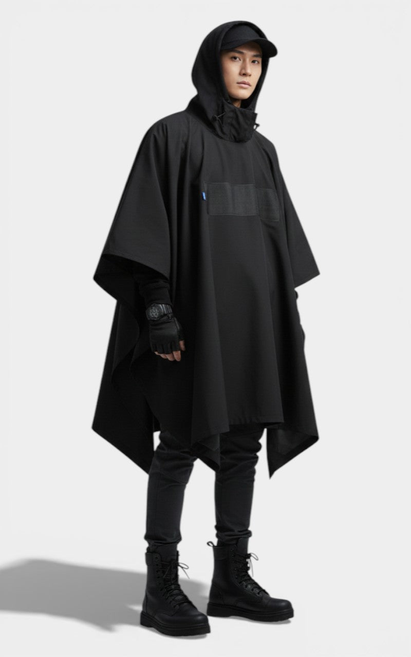 Tactical Hooded Poncho 