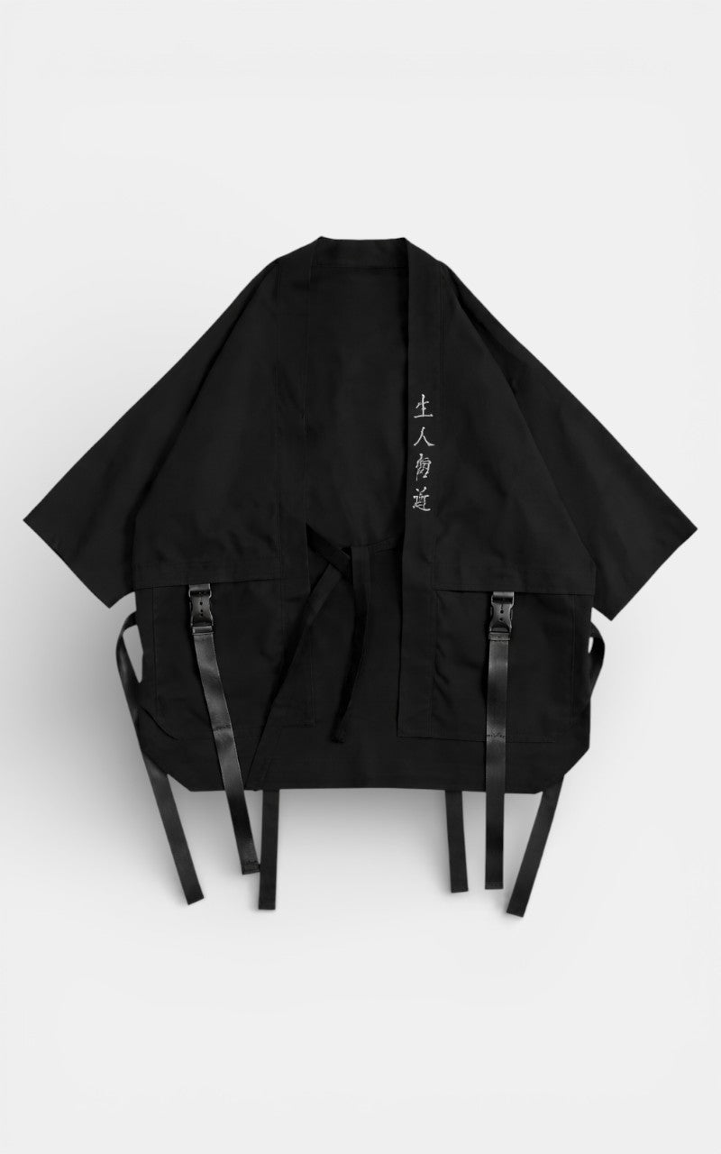 Taoist Techwear Cardigan Shirt