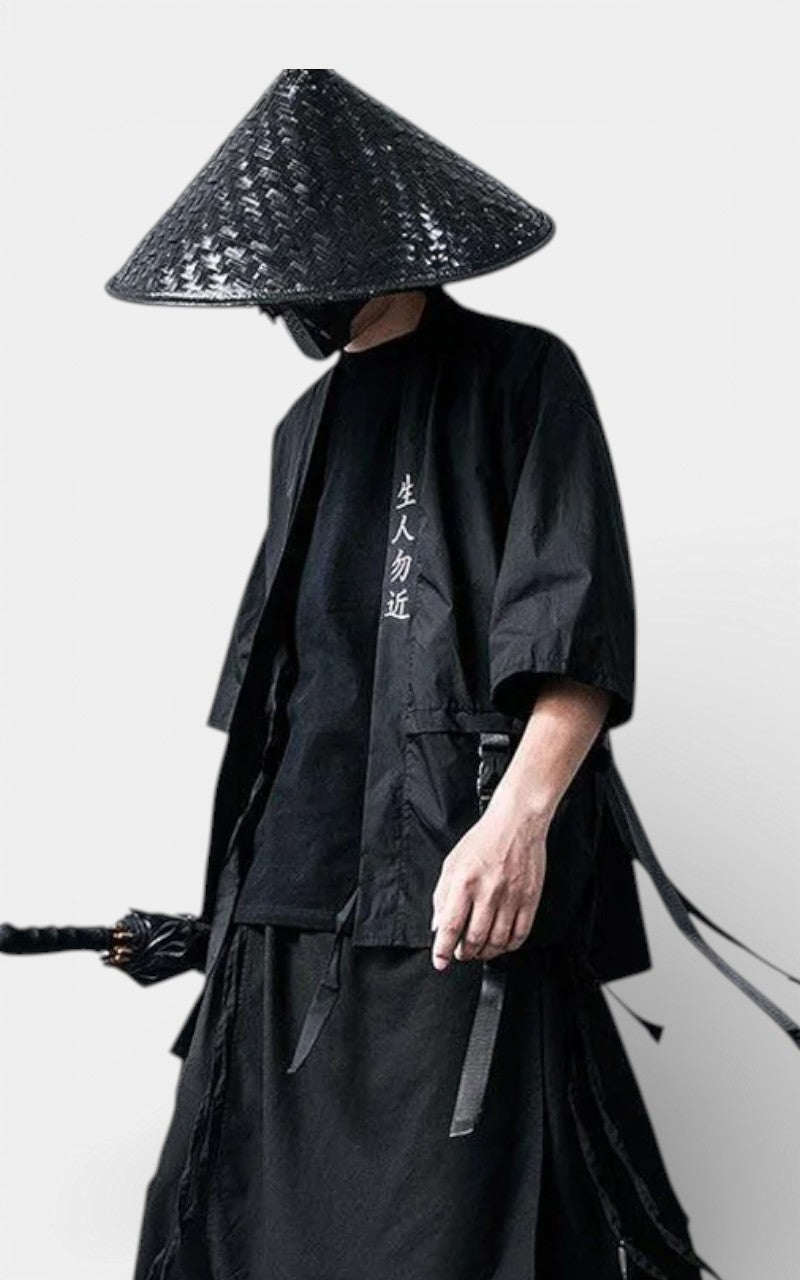 Taoist Techwear Cardigan Shirt