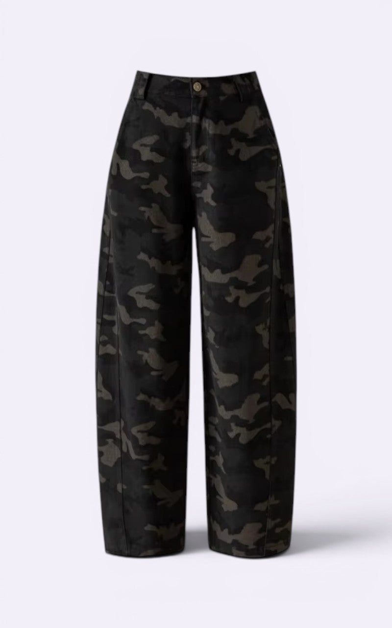 Techwear Camo Cargo Pants