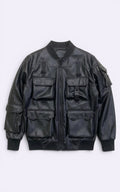 Techwear Cargo Bomber Jacket