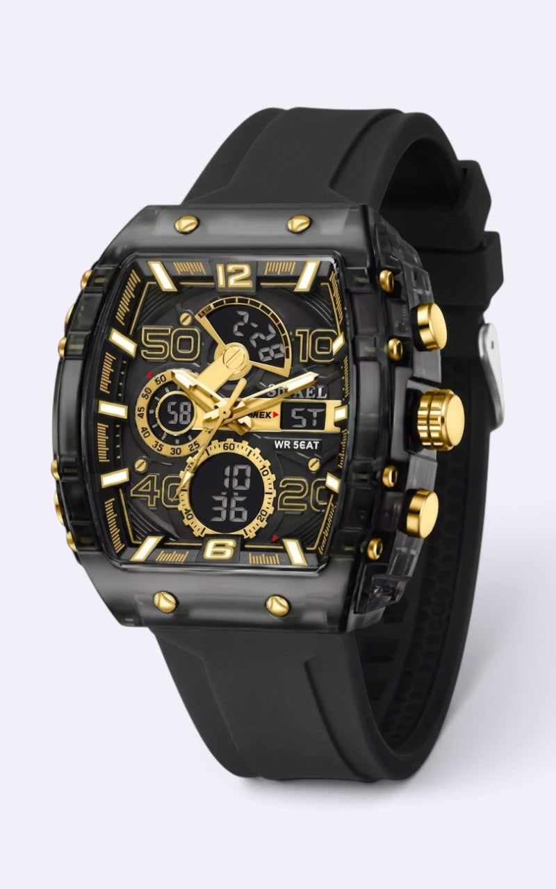Techwear Digital Watch