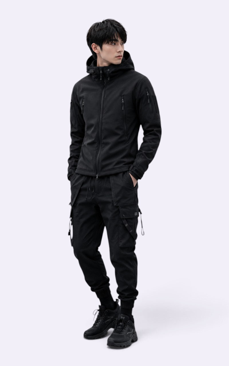 Techwear Fleece Softshell Jacket