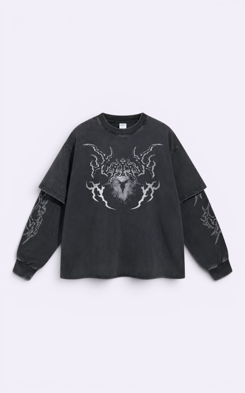 Techwear Loose Pullover Tee