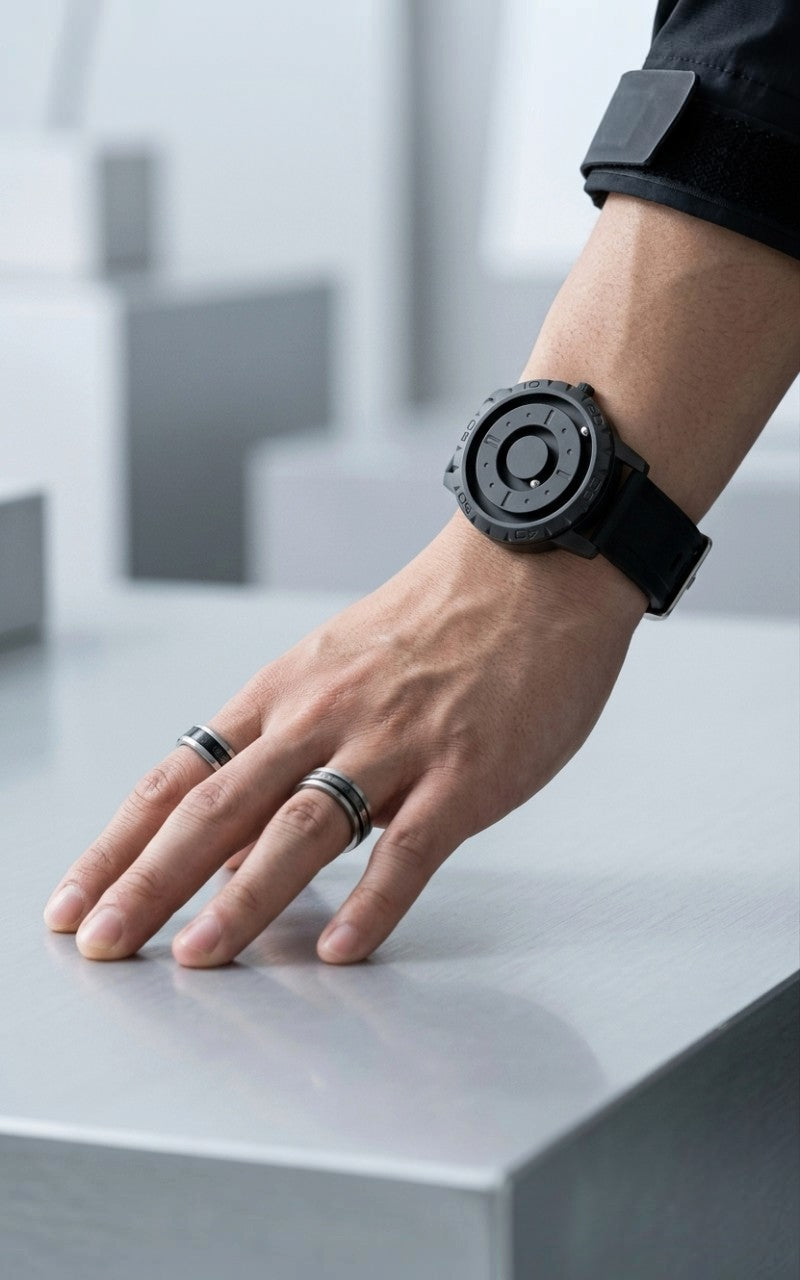 Techwear Magnetic Quartz Watch