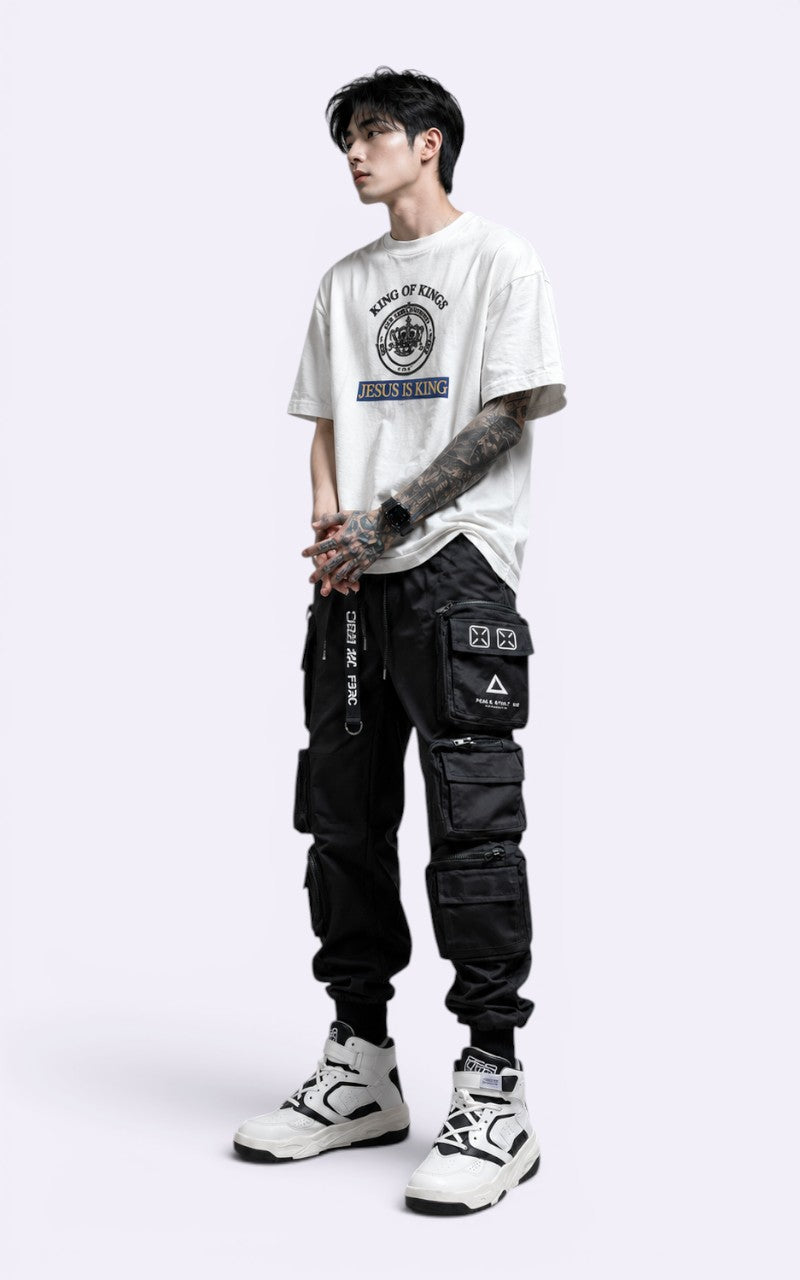 Techwear Multi Pocket Cargo Pants