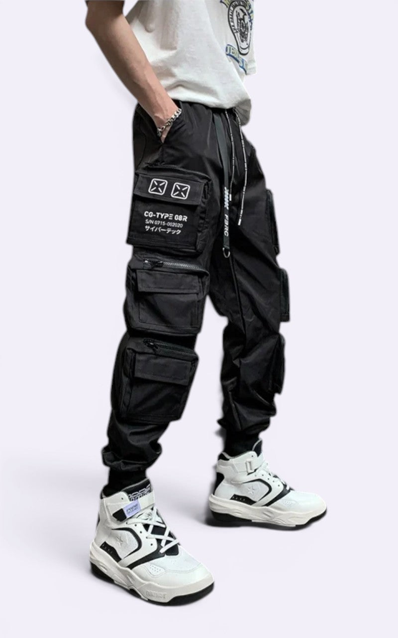 Techwear Multi Pocket Cargo Pants