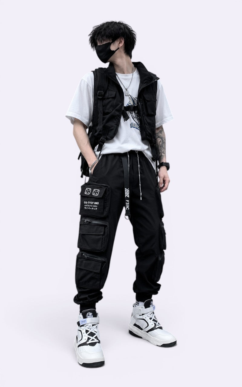 Techwear Multi Pocket Cargo Pants