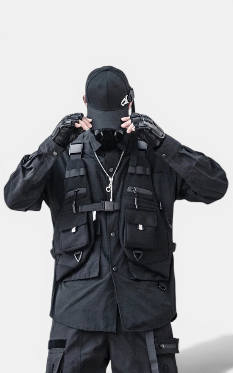 Techwear Multi Pocket Vest