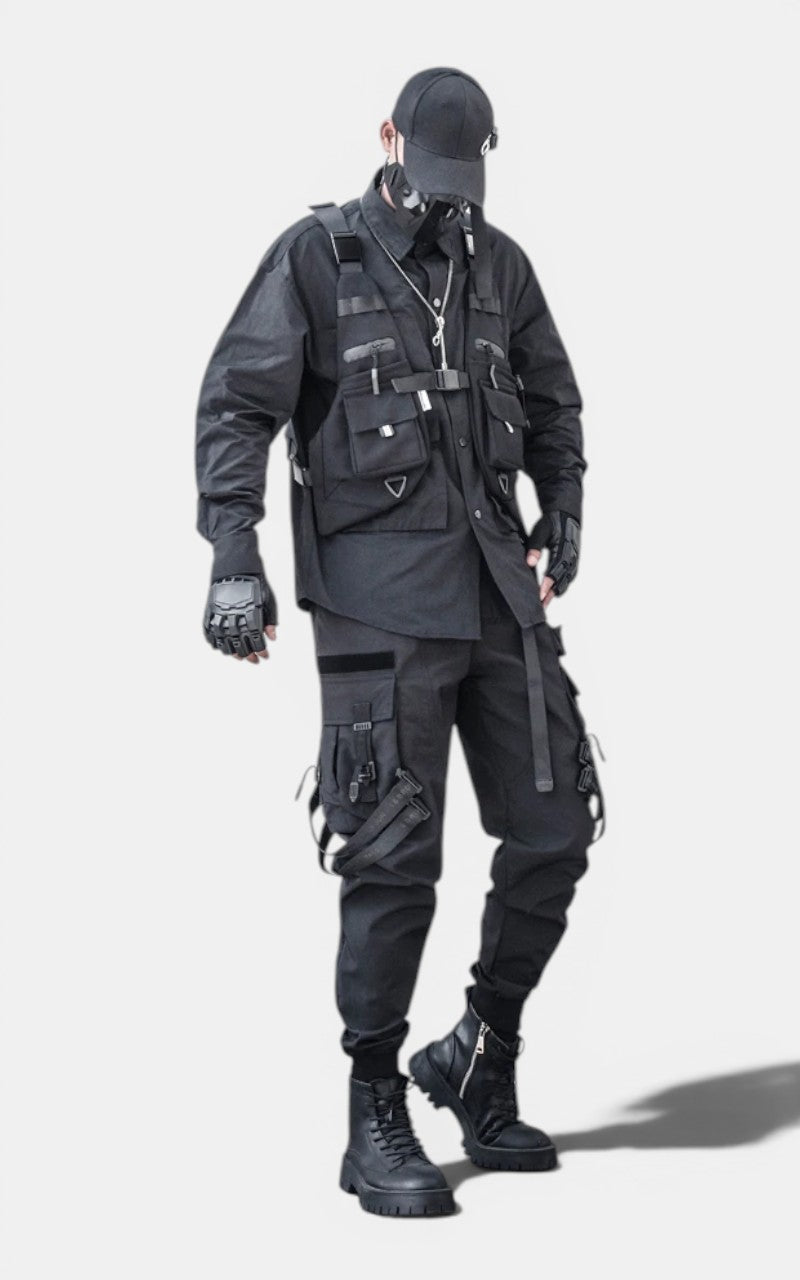 Techwear Multi Pocket Vest