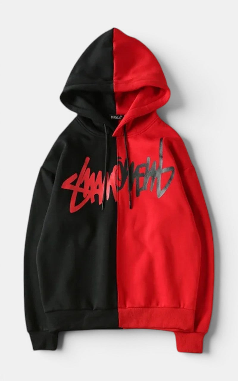 Techwear Patchwork Sweatshirt