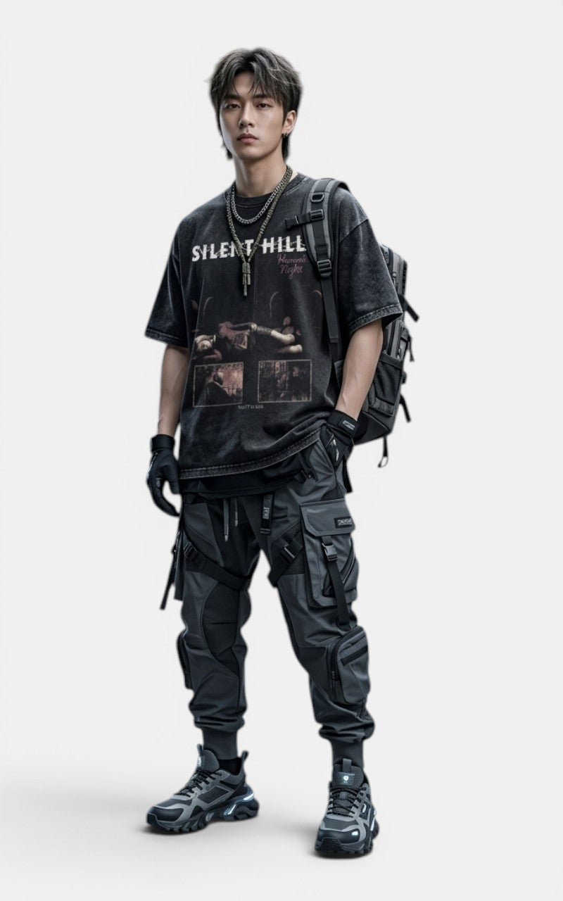 Techwear Washed T-Shirt