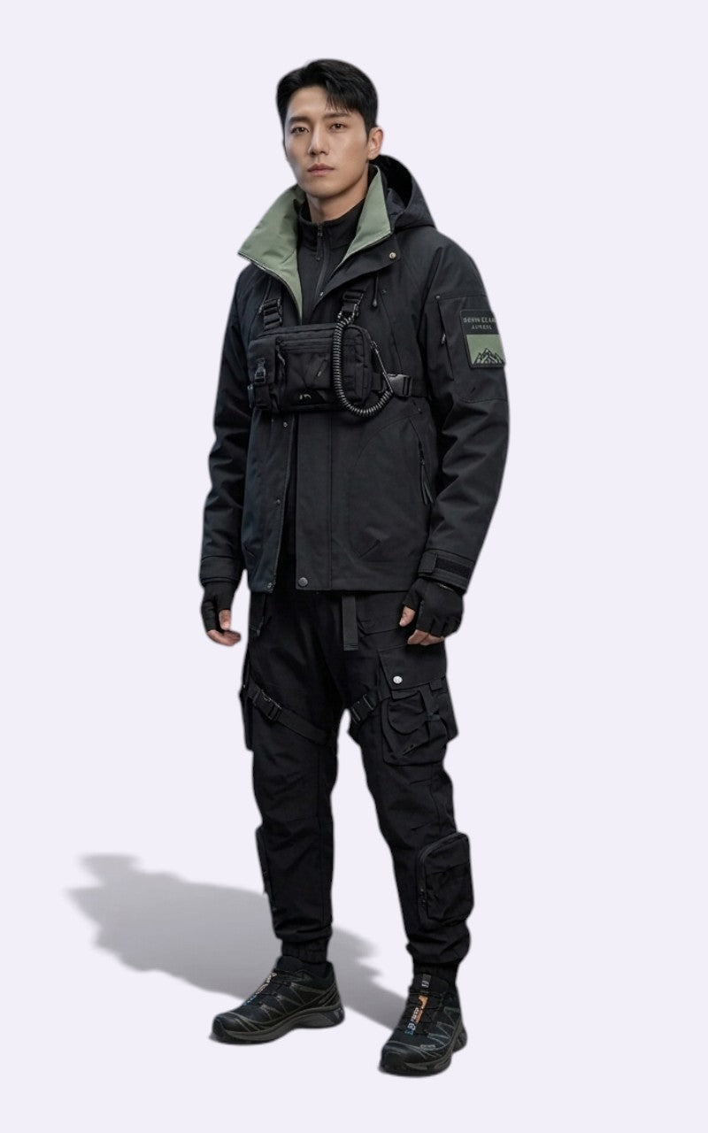 Techwear Waterproof Softshell Jacket