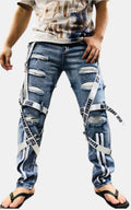 Techwear Webbing Cargo Jeans
