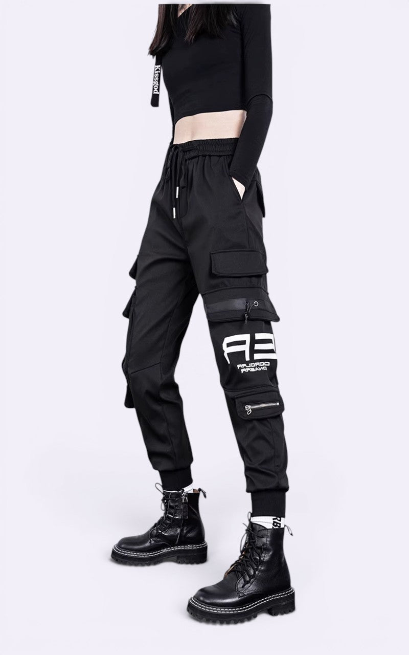Techwear Women's Cargo Joggers