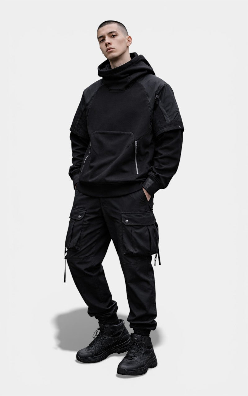 Urban Techwear Hoodie