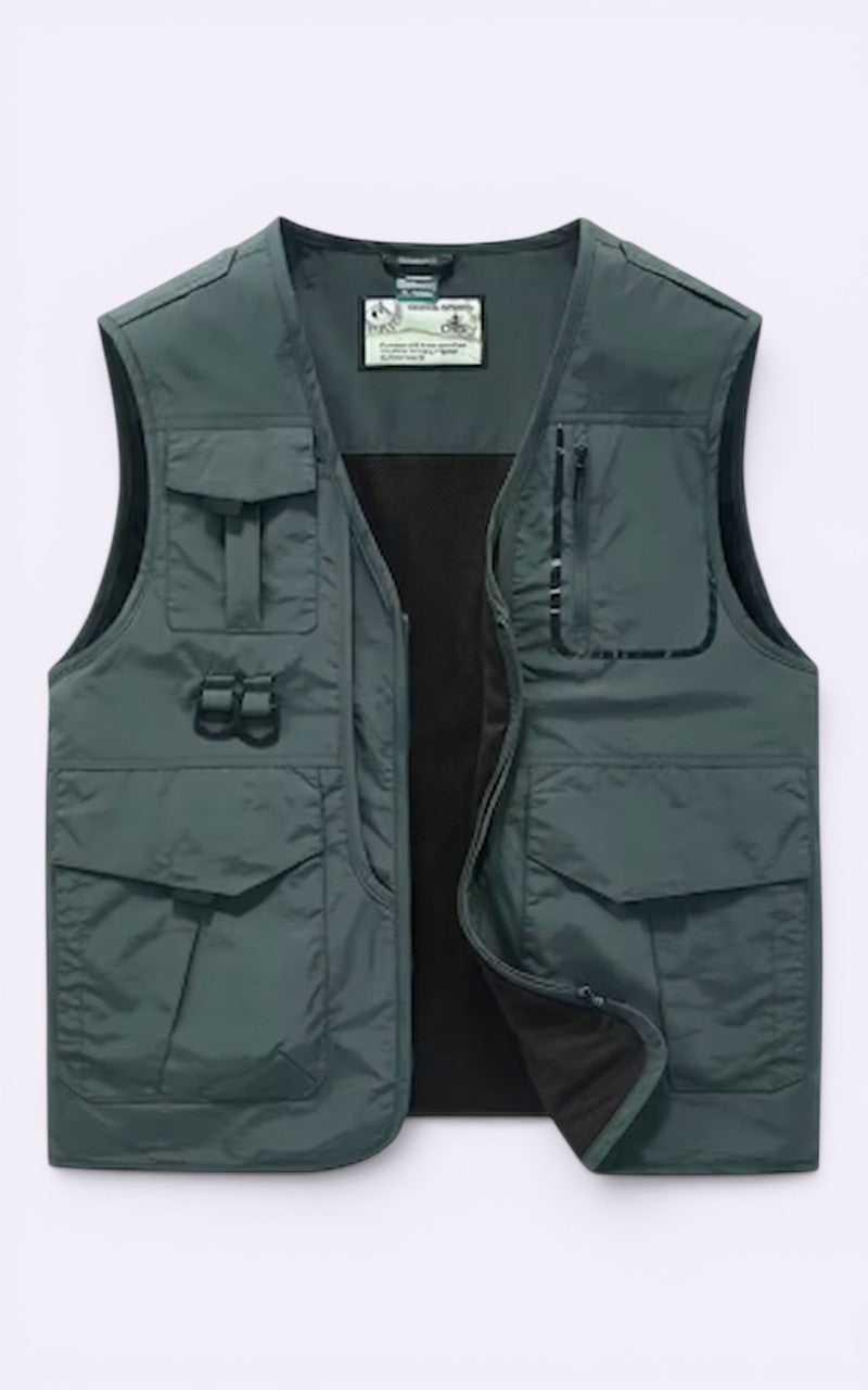 Utility Multi Pocket Cargo Vest