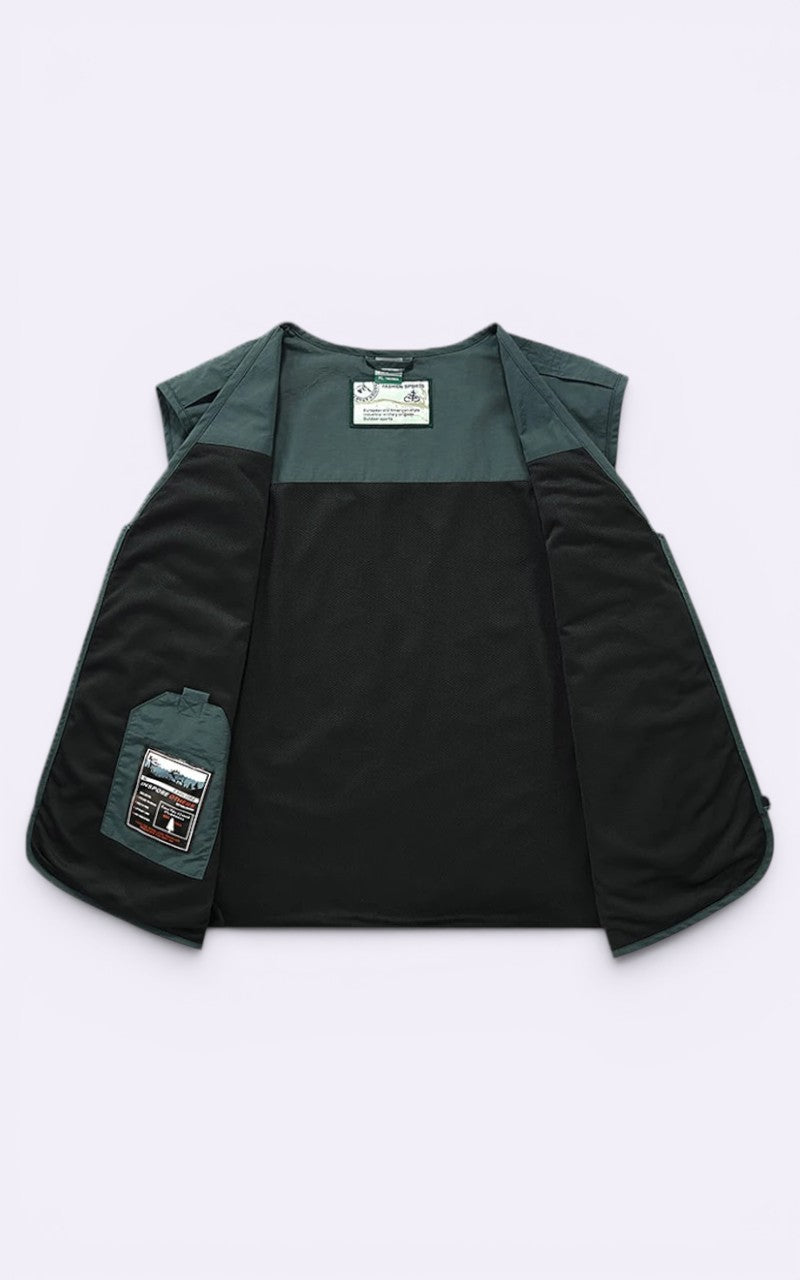 Utility Multi Pocket Cargo Vest