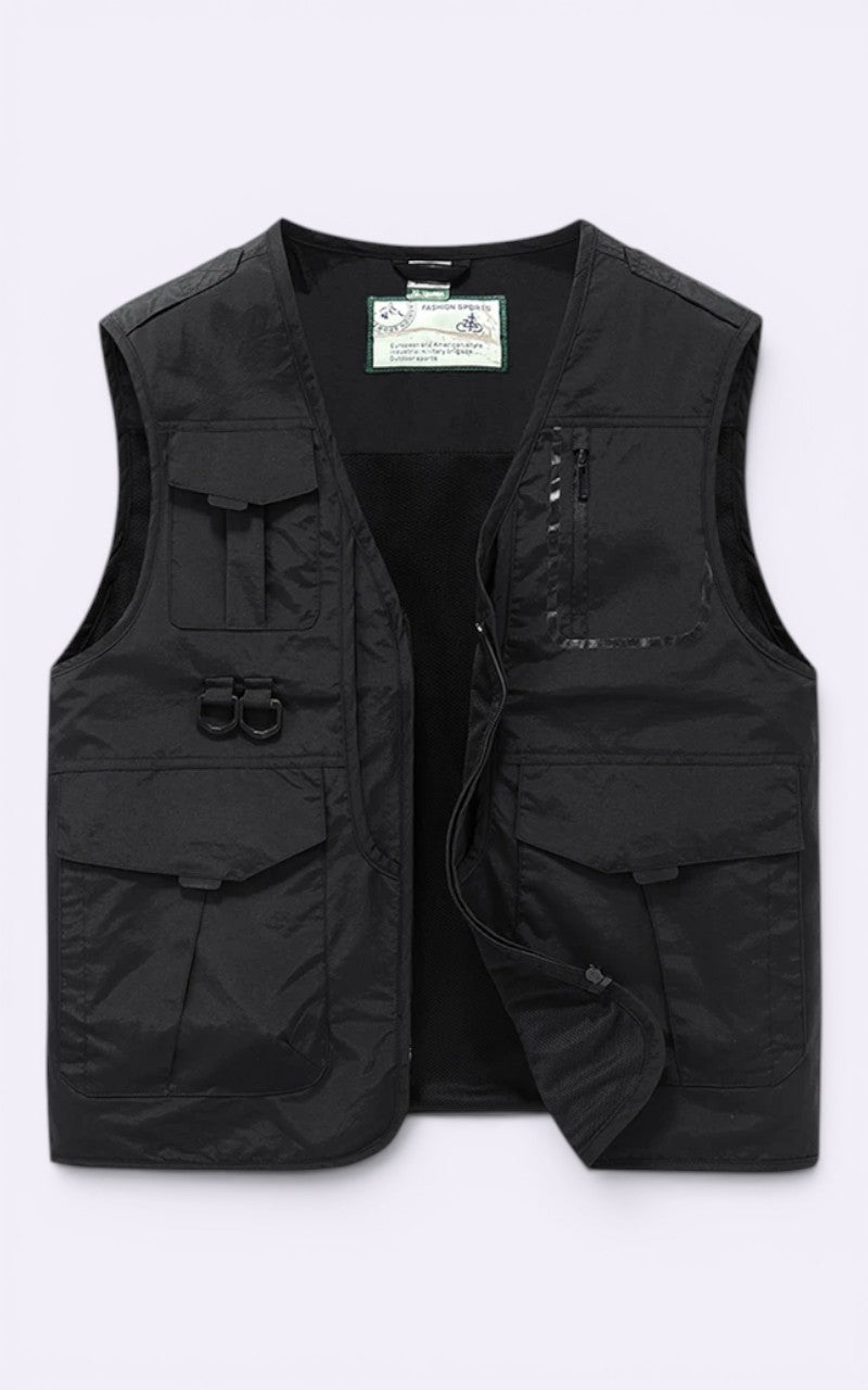 Utility Multi Pocket Cargo Vest