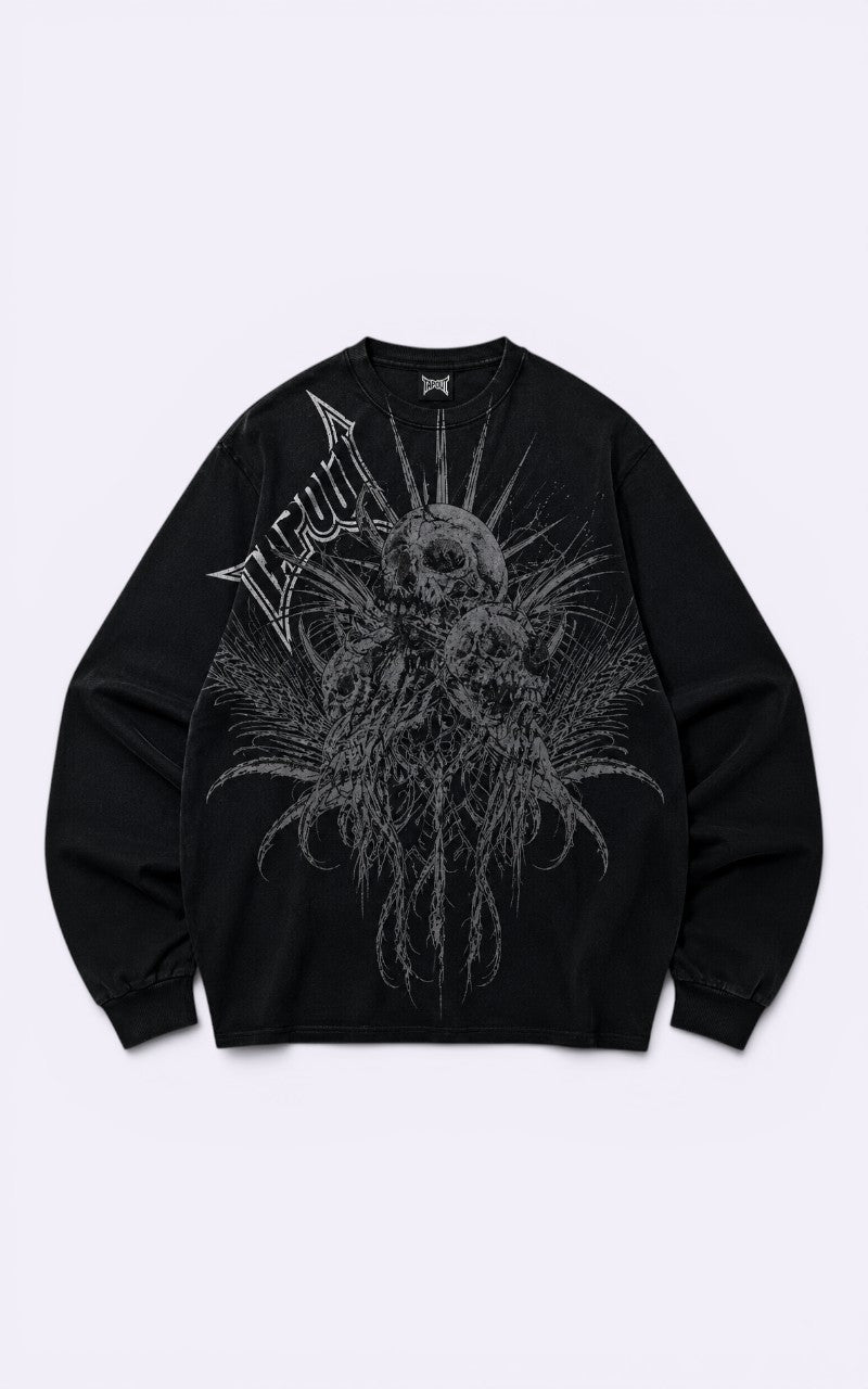 Vintage Gothic Long Sleeve Tee