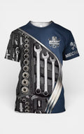 Vintage Mechanic 3D Print Tee