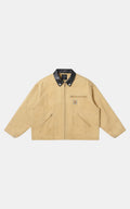 Vintage Splice Leather Collar Cargo Jacket – Cityboy Techwear Streetwear