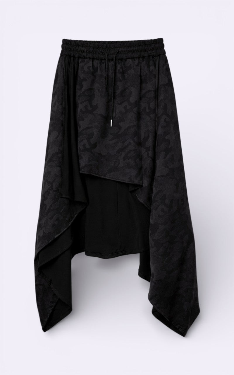 Vintage Y2K Wide-Leg Culotte Pants