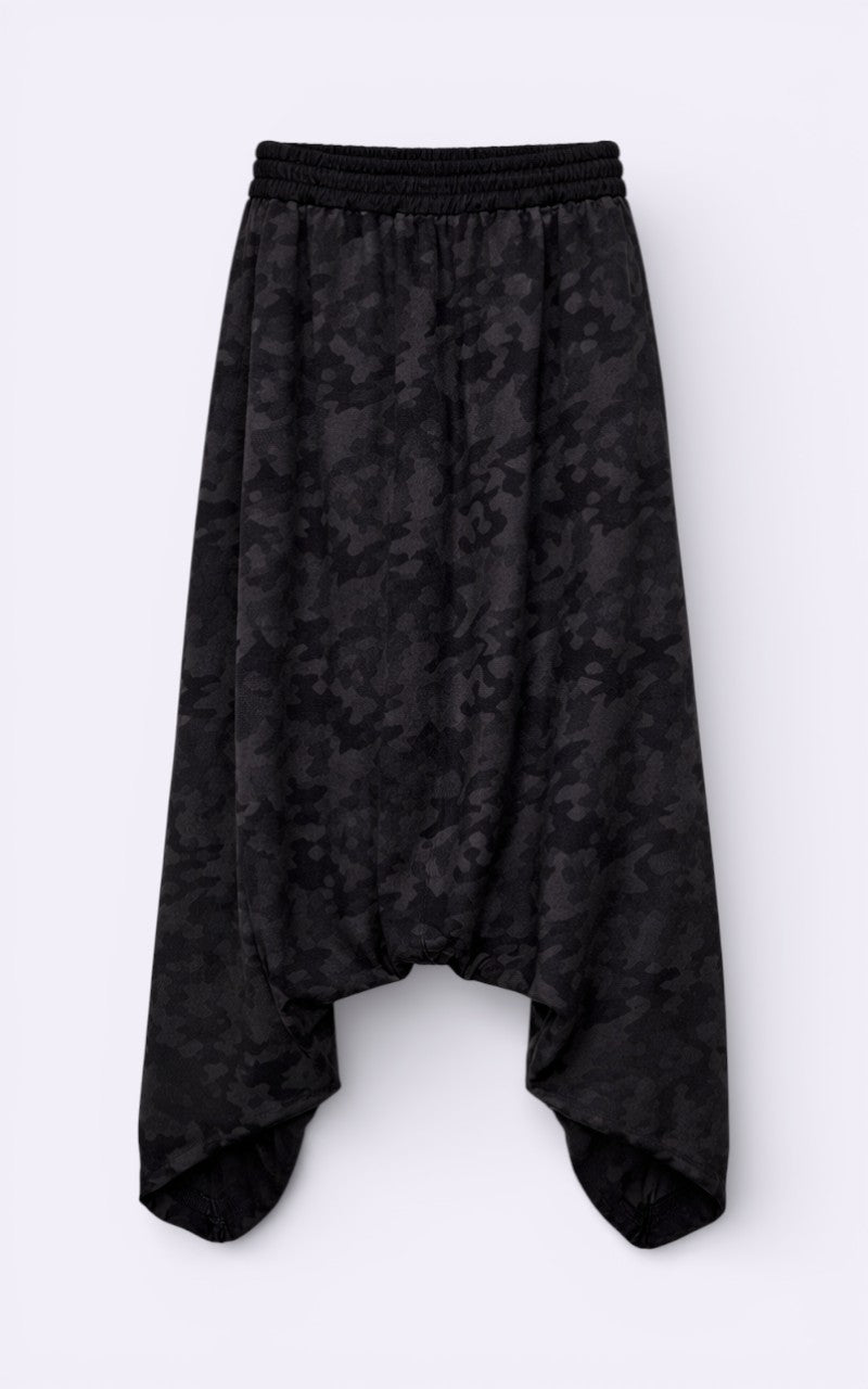 Vintage Y2K Wide-Leg Culotte Pants