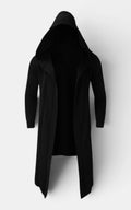Winter Hooded Trench Cardigan