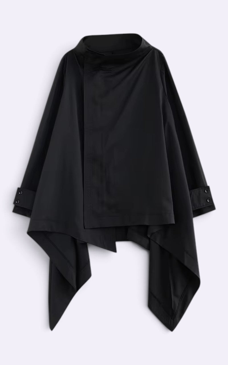 Women's Asymmetrical Techwear Jacket