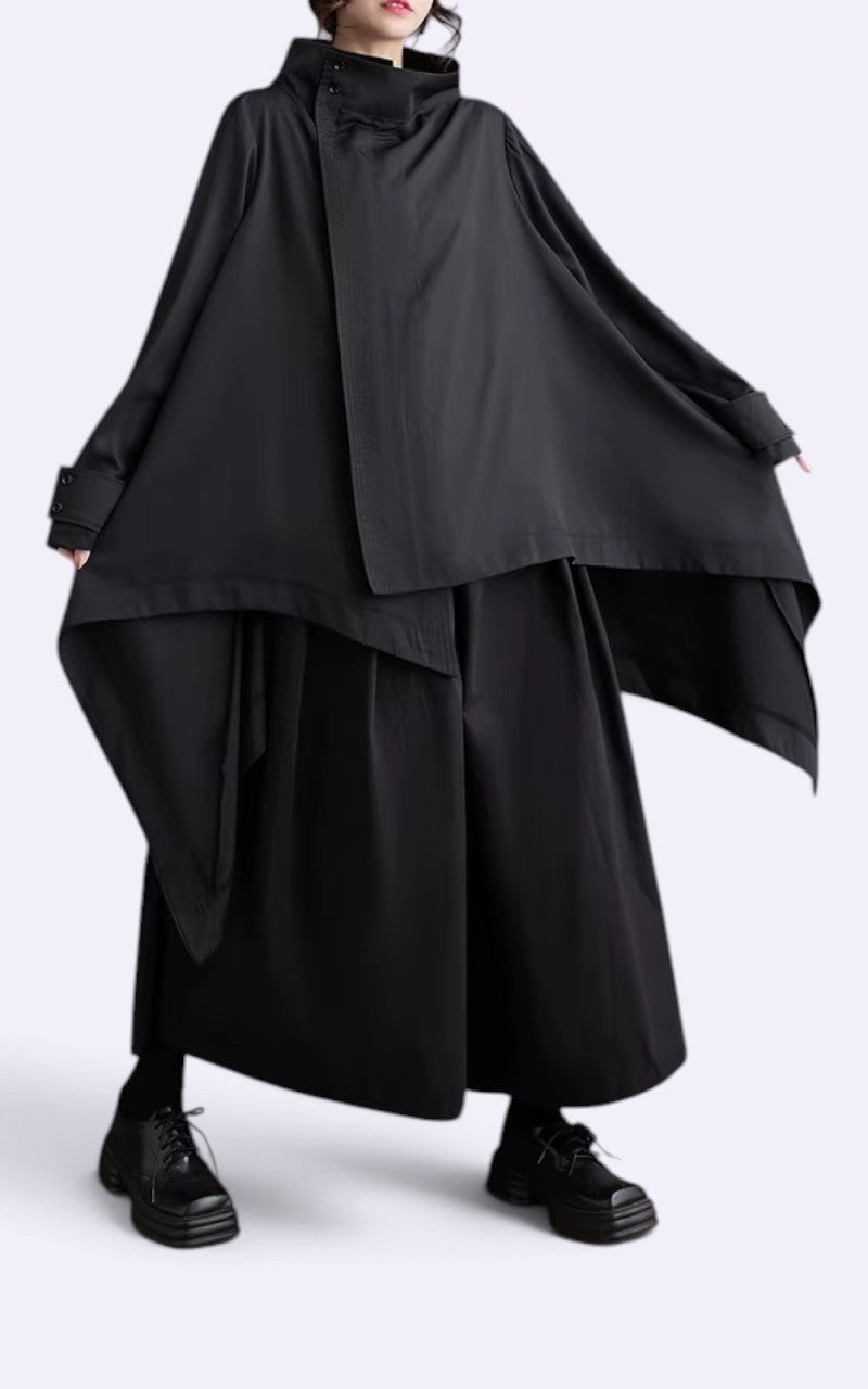 Women's Asymmetrical Techwear Jacket