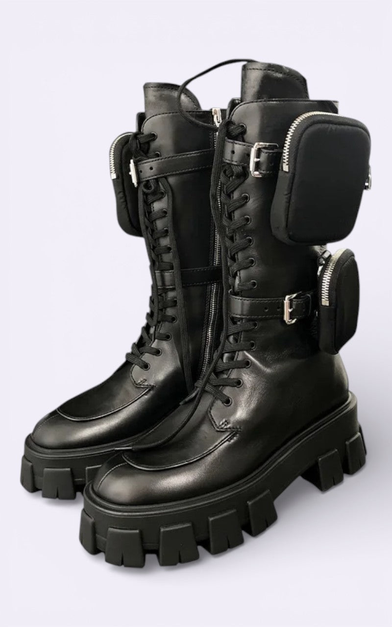 Women’s Platform Punk Knee-High Boots