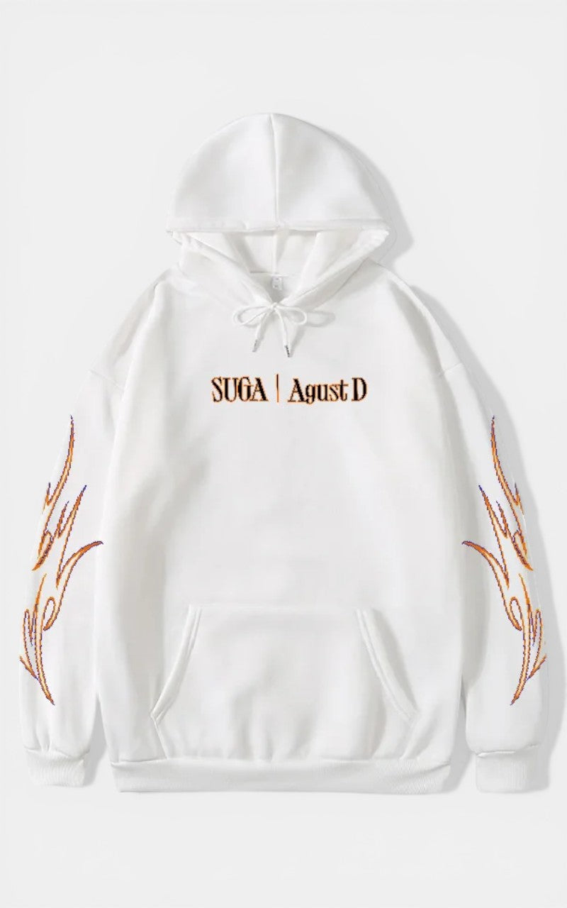 Y2K Flame Print Sweatshirt