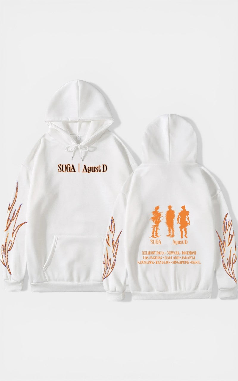 Y2K Flame Print Sweatshirt