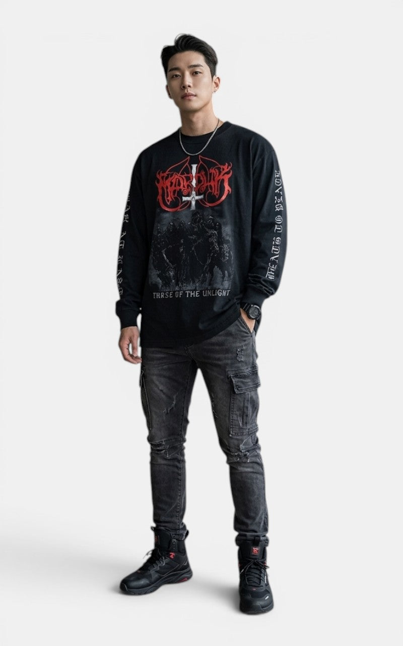 Y2K Gothic Oversized  T-Shirt