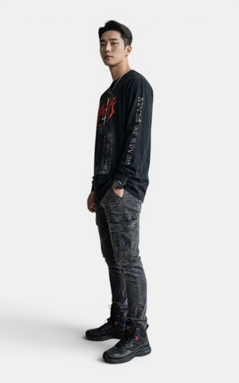 Y2K Gothic Oversized  T-Shirt