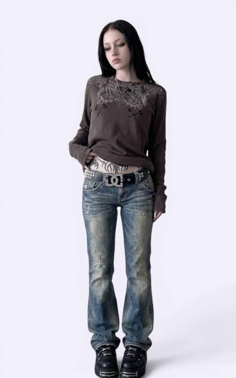 Y2K Grunge Top