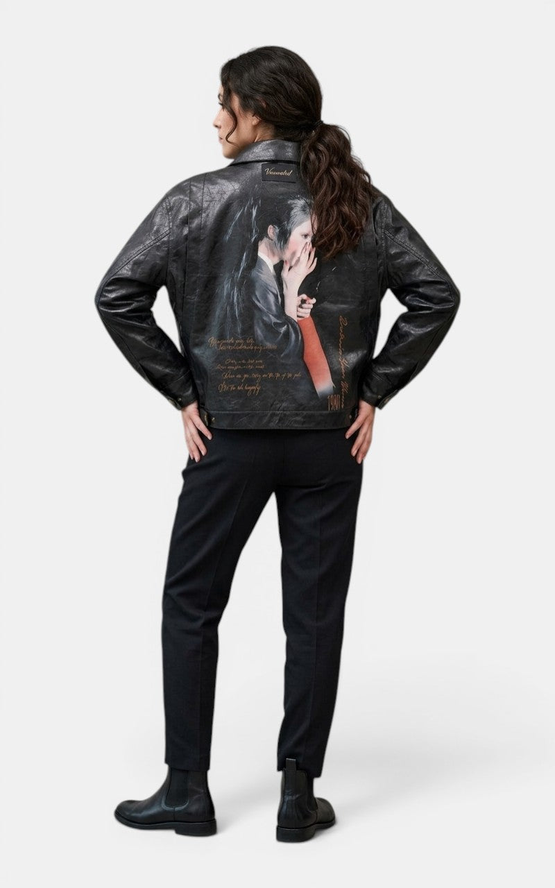 Y2K Harajuku PU Leather Jacket