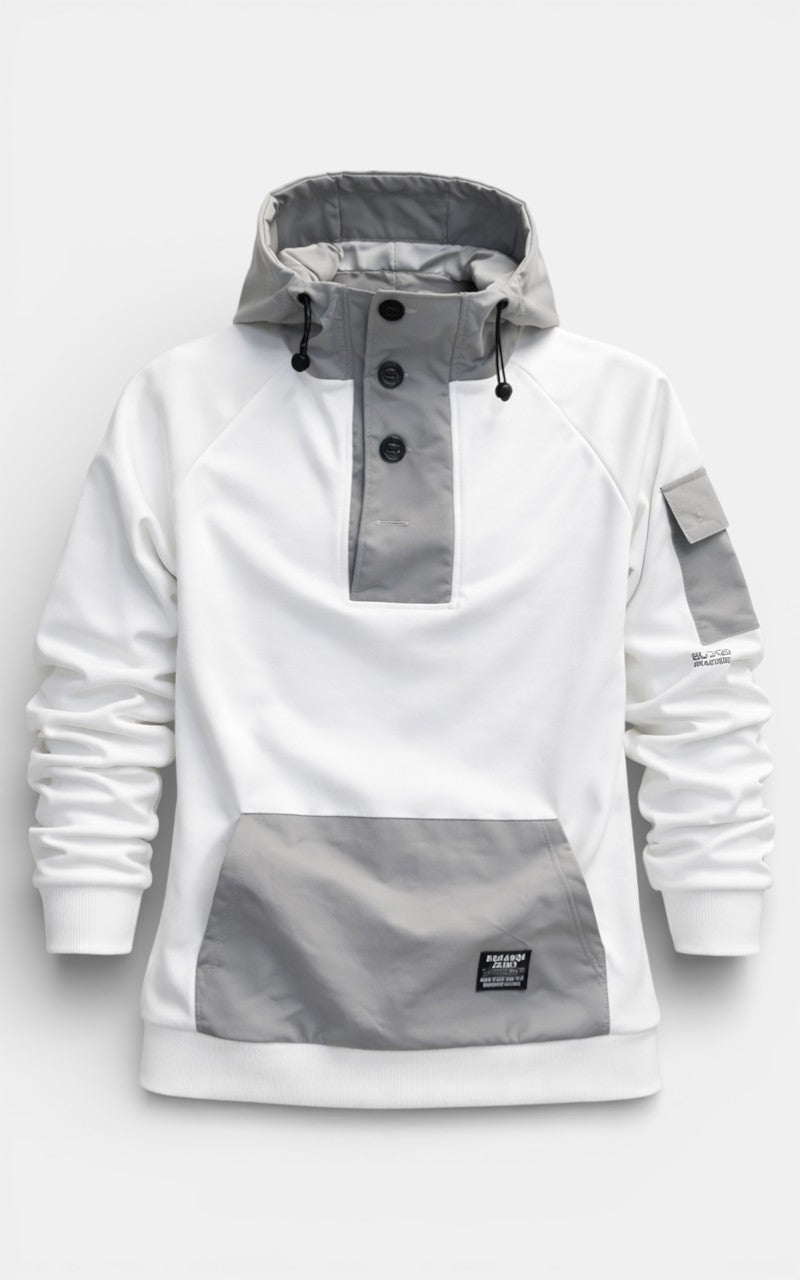 Y2K Techwear Cargo Hoodie