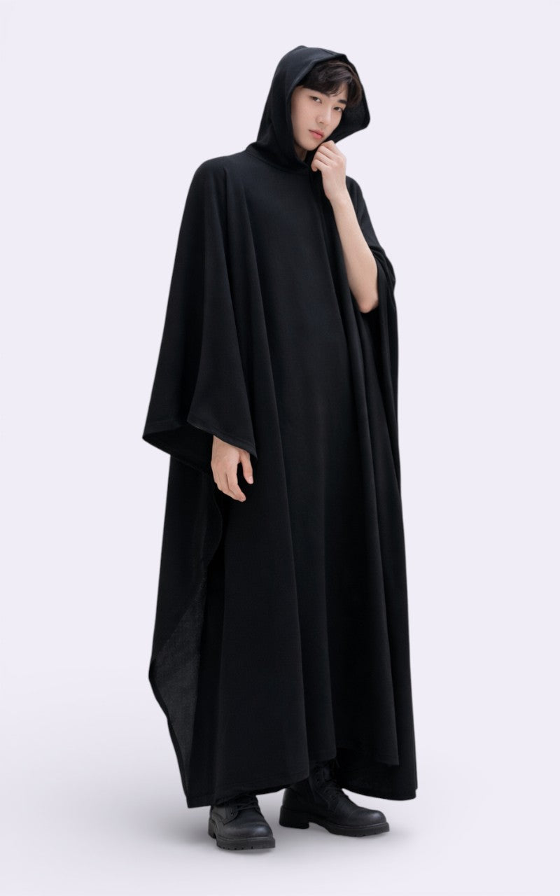 Yamamoto Dark Gothic Hooded Cloak Coat
