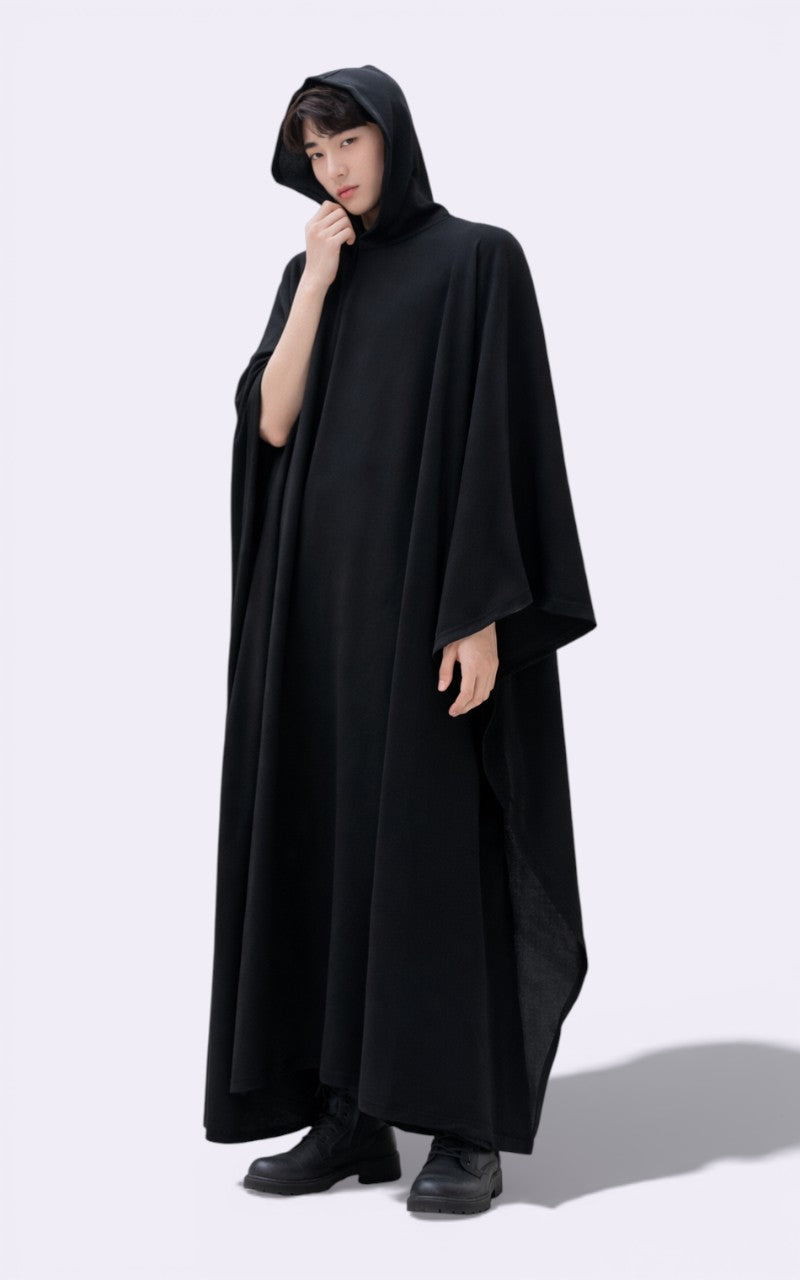 Yamamoto Dark Gothic Hooded Cloak Coat