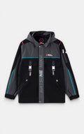 Neon Tech Hooded Windbreaker