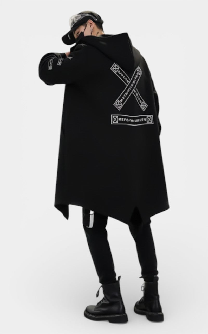 Urban Black Techwear Jacket 