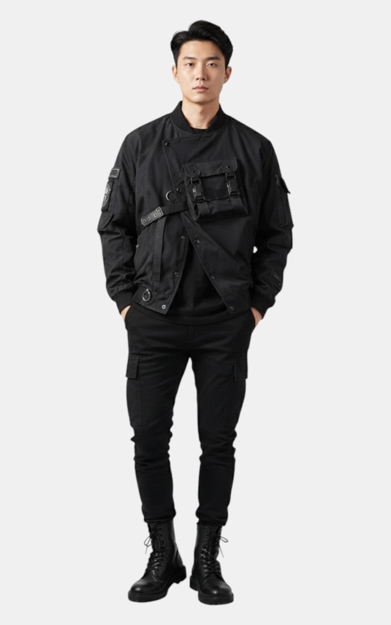 God of Death Punk Bomber Jacket
