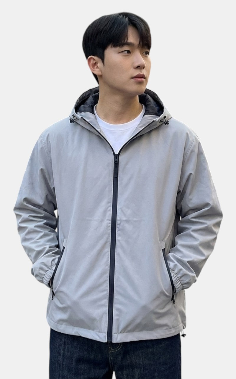 Reflective Night Hooded Jacket