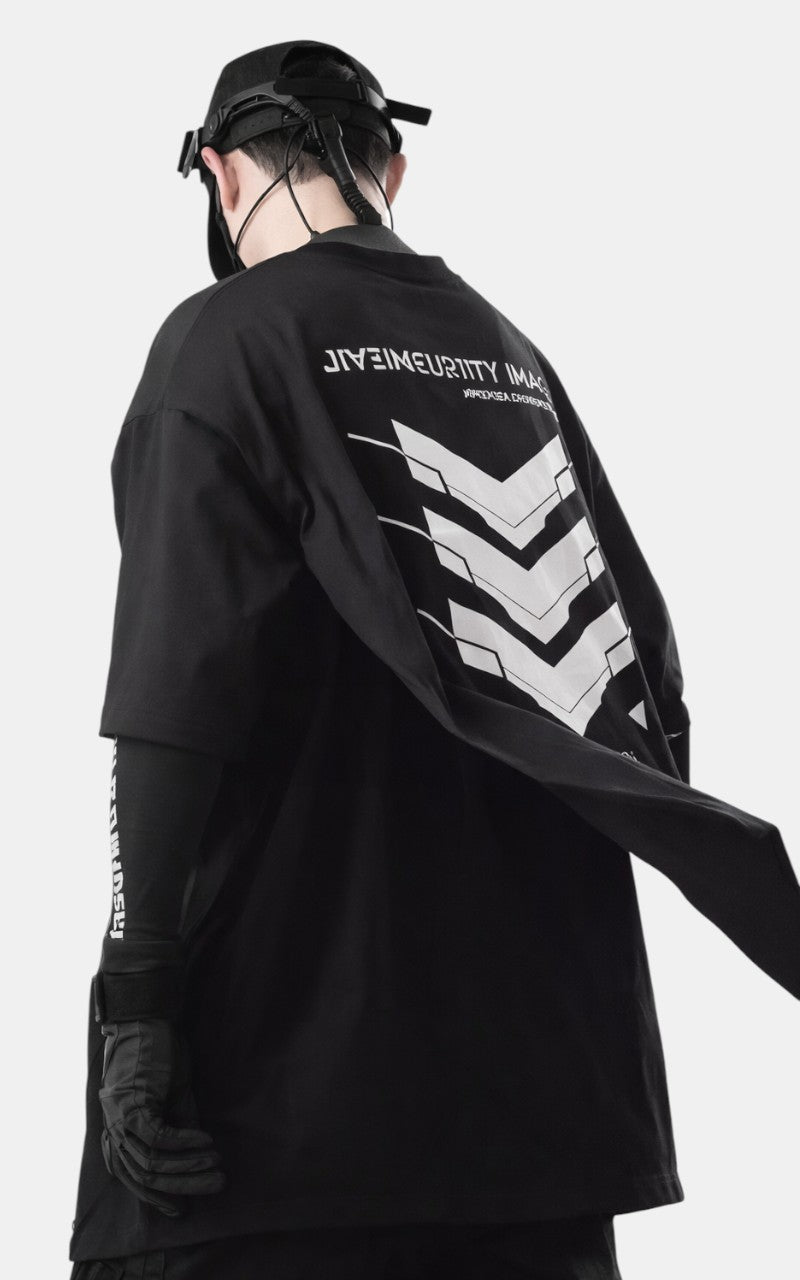 Y2K Cape Style Street Tee