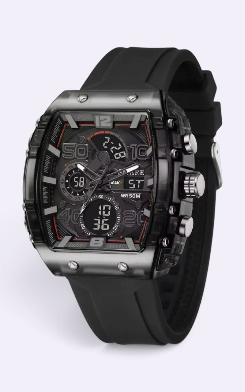 Techwear Digital Watch